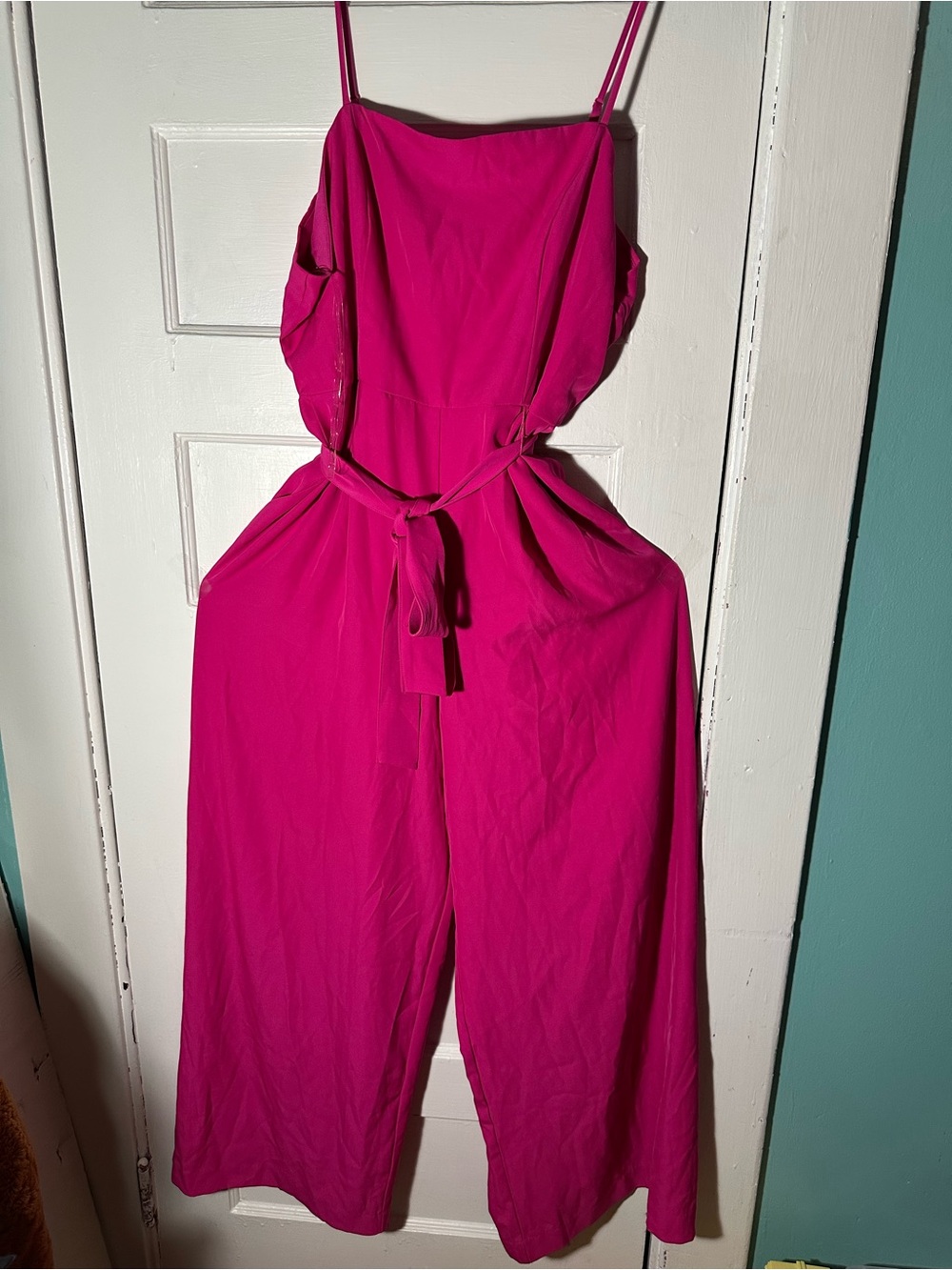 Nine West Fuchsia Jumpsuit